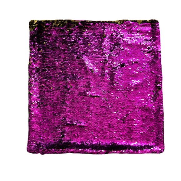 Flip sequin cushion cover - Picture 1 of 5